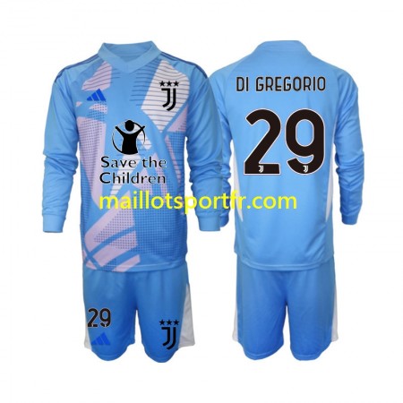 Maillot de Foot Juventus Michele Di Gregorio 29 Gardien Enfant Quatrième 2024/25 ML